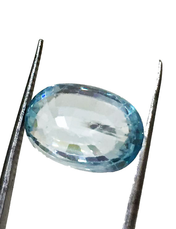 9.25 ratti (8.29 ct) Natural Blue Zircon